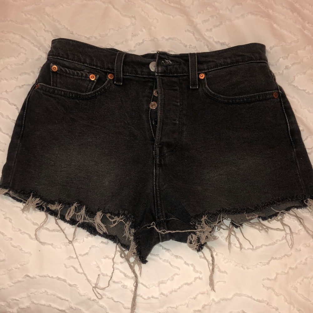 Levi’s High Rise Jean Shorts